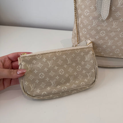 Sac Louis Vuitton Bucket PM Mini Lin