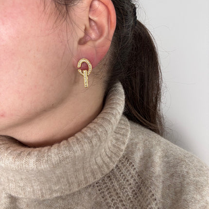 Boucles d’oreilles Dior CD