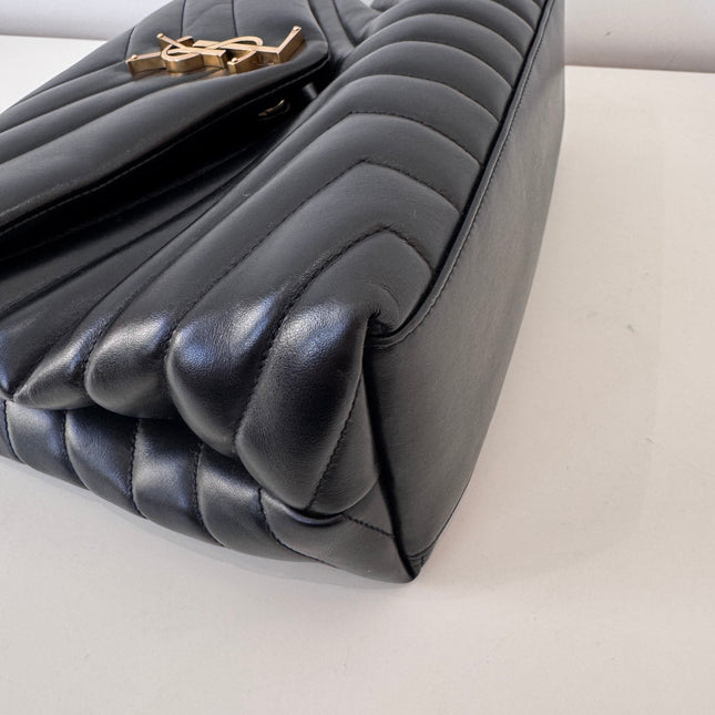 Sac Saint Laurent Loulou Medium Noir