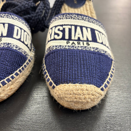 Espadrilles compensées Dior T39
