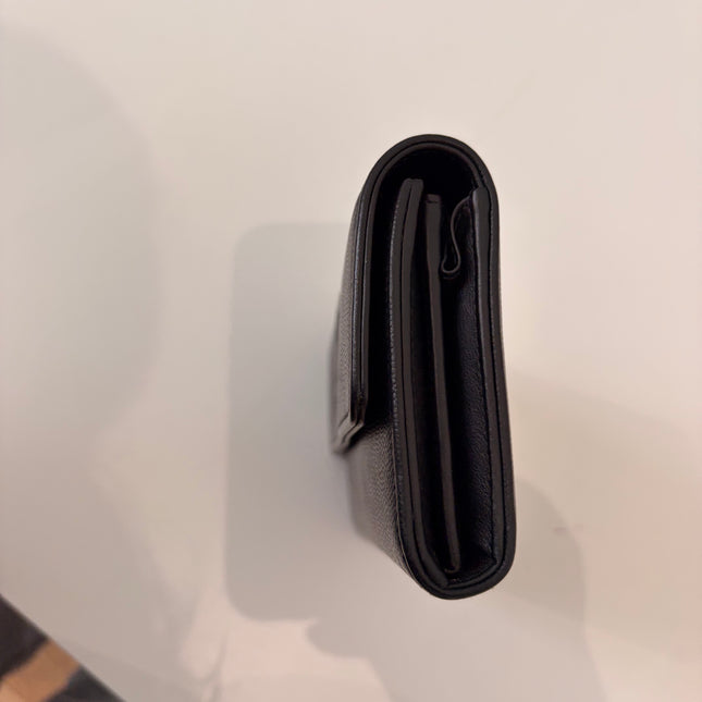 Portefeuille Chanel noir