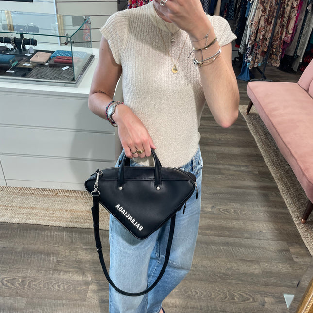 Sac Balenciaga Triangle noir