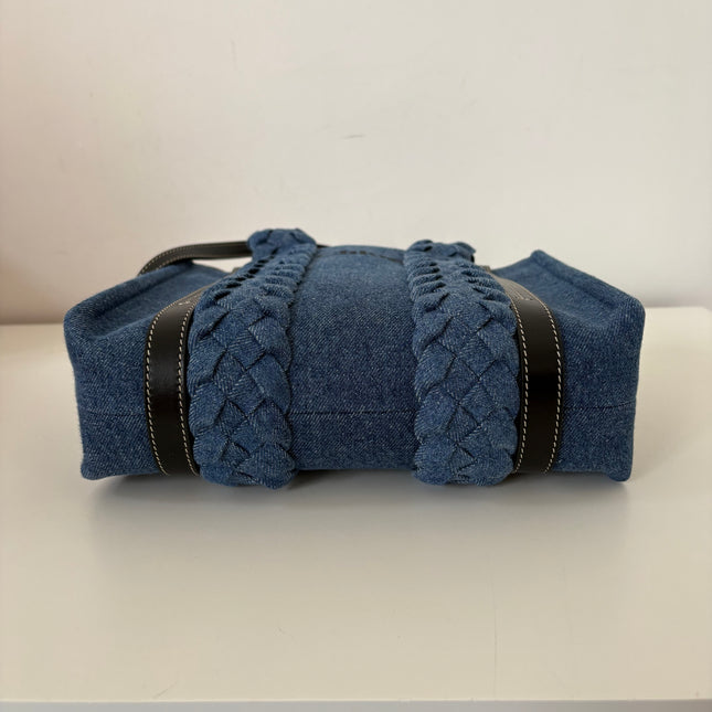 Sac Chloé Woody Bleu jean