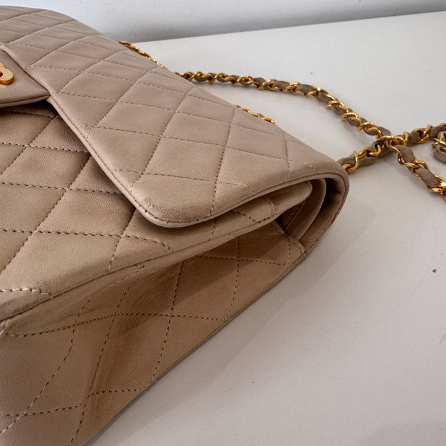 Sac Chanel Timeless 25 cm Beige