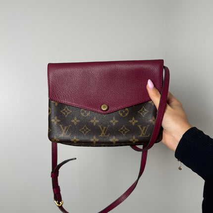 Sac Louis Vuitton Twice Bordeaux