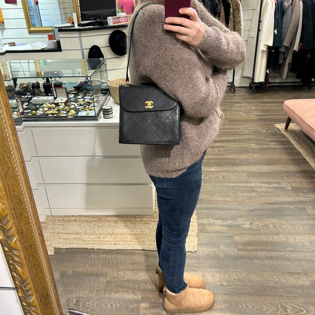 Sac à rabat vintage Chanel