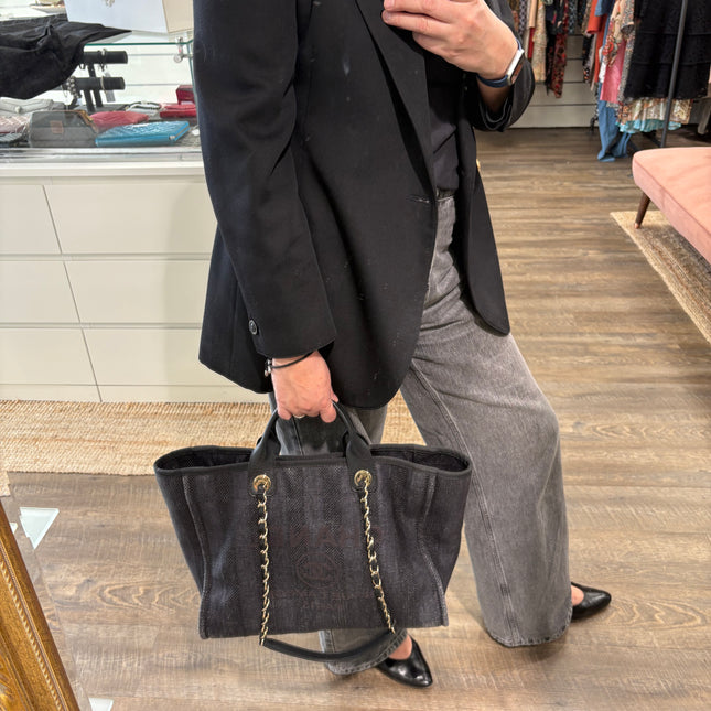Cabas Chanel Deauville Grand modèle