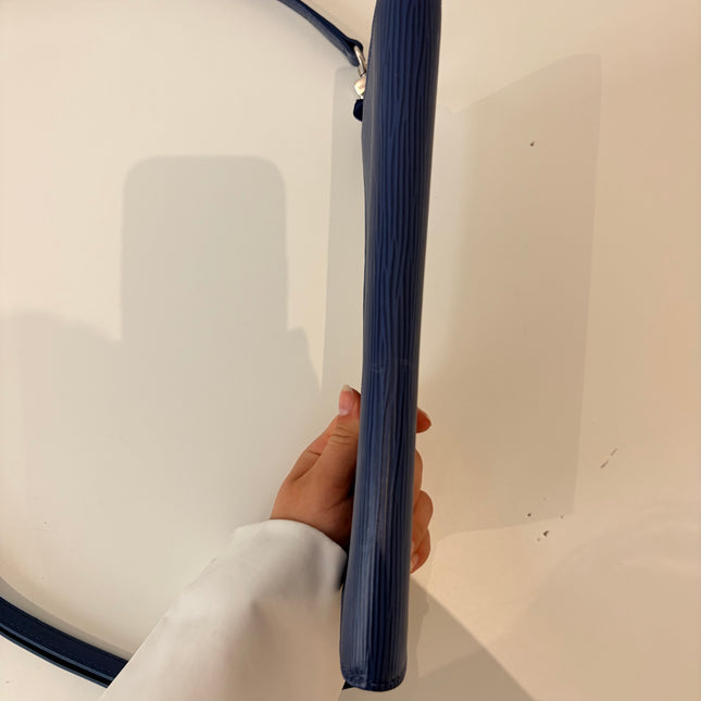 Pochette Accessoires Louis Vuitton Cuir Épi Marine