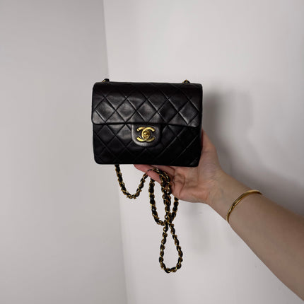 Sac Chanel Mini Square Timeless Noir