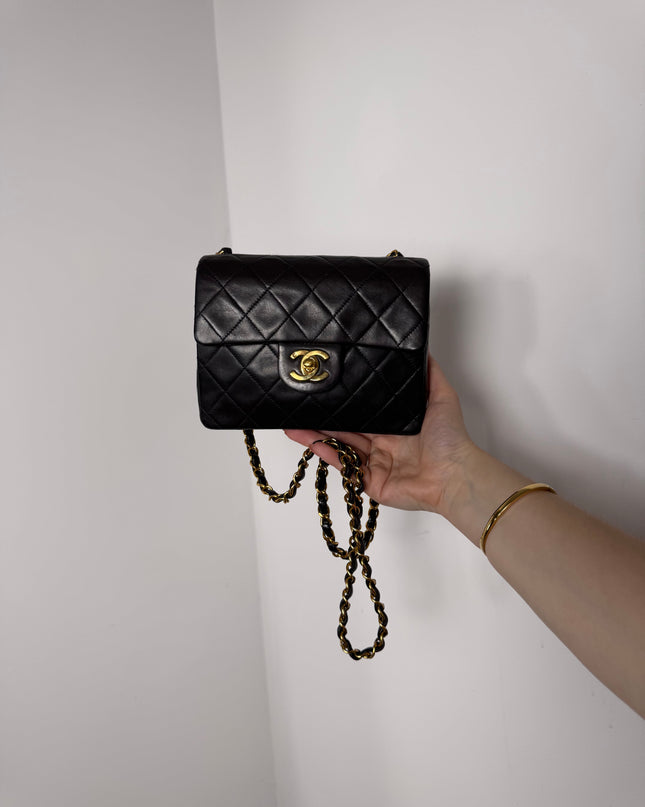 Sac Chanel Mini Square Timeless Noir