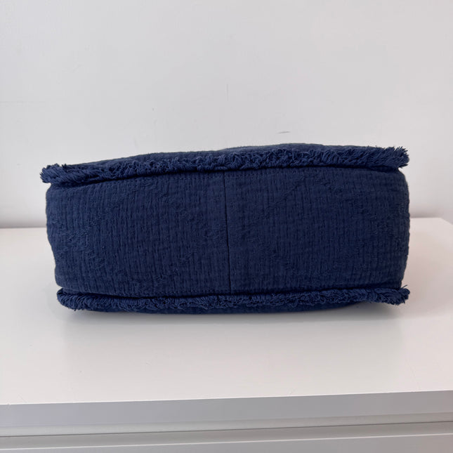 Cabas Chanel Deauville navy blue