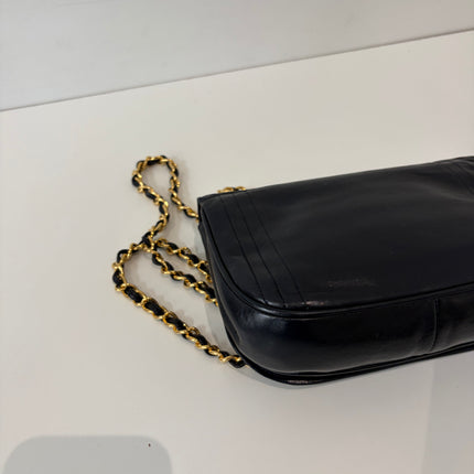 Sac Chanel marine vintage bandoulière