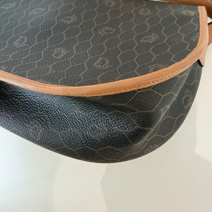Sac Dior bandoulière toile nid d’abeilles