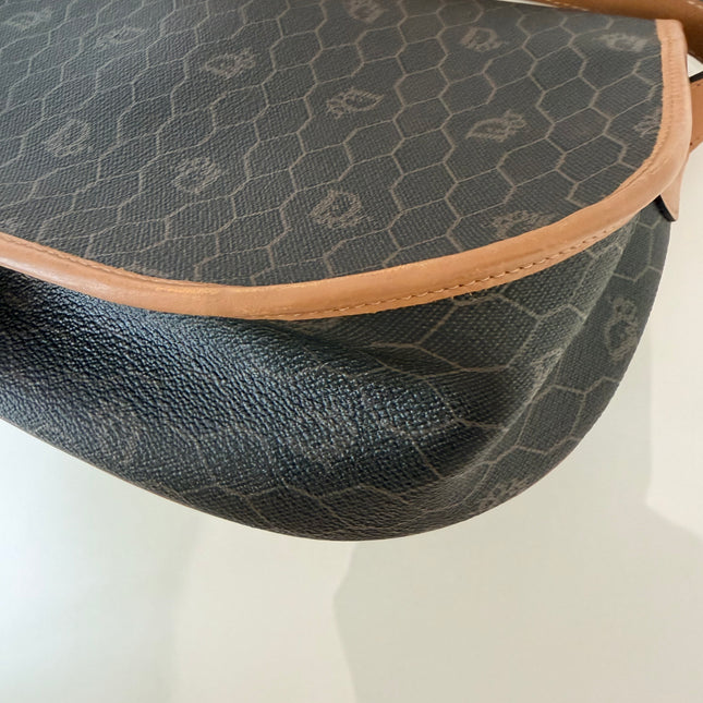 Sac Dior bandoulière toile nid d’abeilles