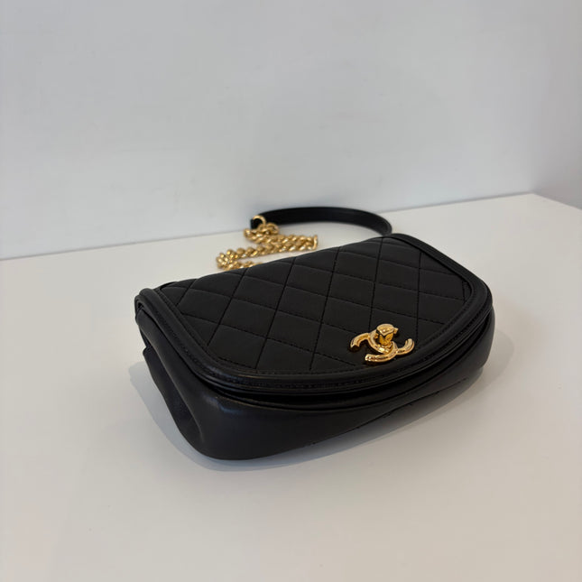 Sac Chanel underline noir bandoulière
