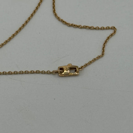 Collier pendentif Louis Vuitton Empreinte or jaune