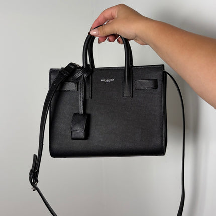 Sac de Jour Saint Laurent Nano Noir