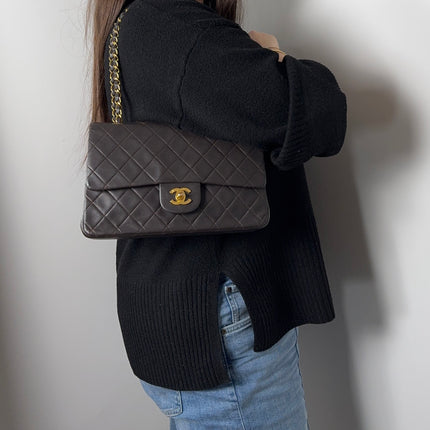 Sac Chanel Timeless Vintage Chocolat