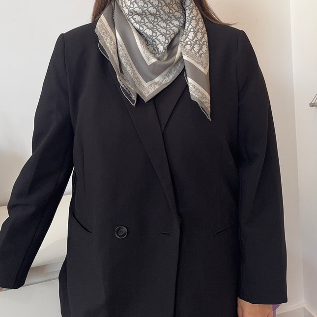 Carré 90cm Dior Diotwin Oblique