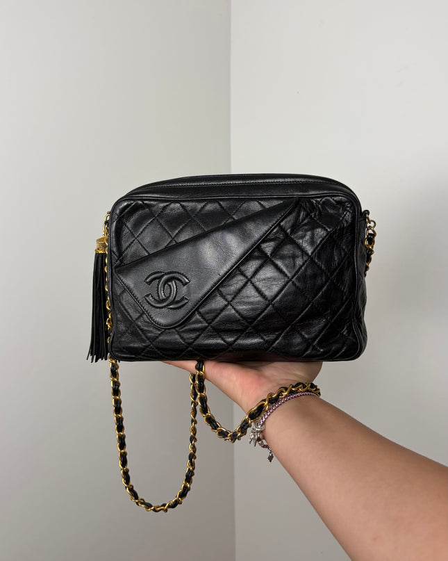 Sac Chanel Caméra Noir
