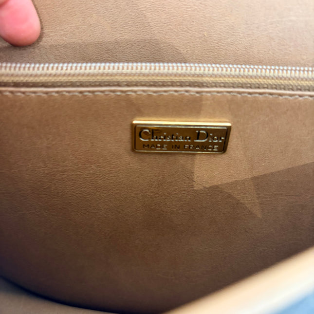 Sac Dior bandoulière toile nid d’abeilles