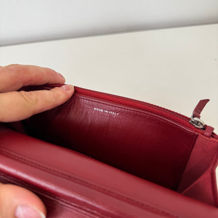 Sac Chanel Wallet on Chain Rouge Éteint