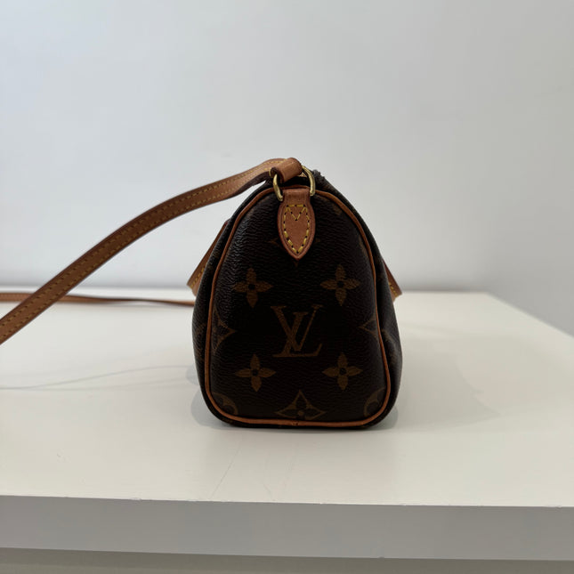 Sac Louis Vuitton Nano Speedy Monogram