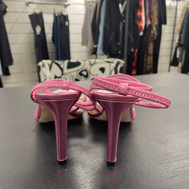 Sandales Jimmy Choo en cuir rose T38 1/2