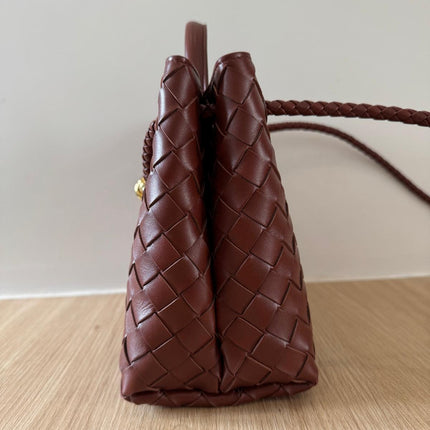 Sac Andiamo Petit Bottega Veneta Marron Sapele