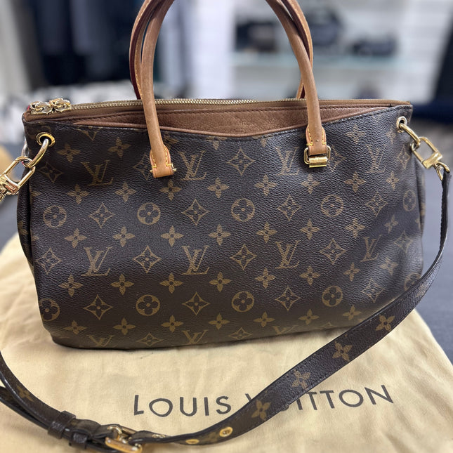 Sac Louis Vuitton Pallas GM marron