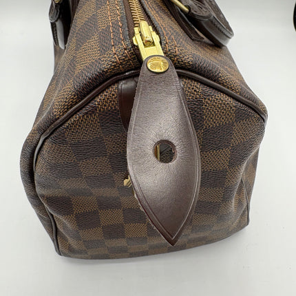 Sac Louis Vuitton Speedy 30 damier ébène