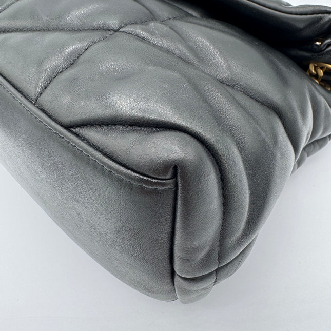 Sac Saint Laurent Puffer Small Noir