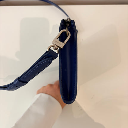 Pochette Accessoires Louis Vuitton Cuir Épi Marine