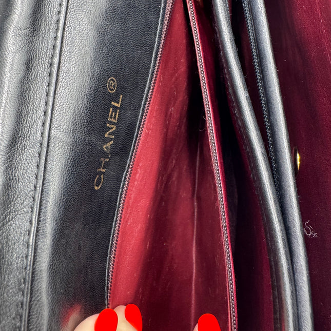 Sac Chanel Classique Bandoulière Noir Vintage