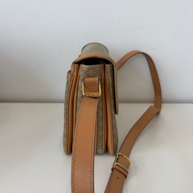 Sac Celine Macadam beige