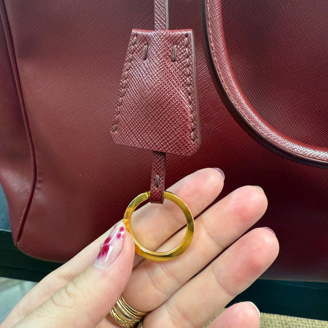 Cabas Prada Galleria GM Rouge