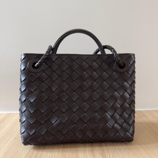 Sac Andiamo Petit Bottega Veneta Marron Fondant