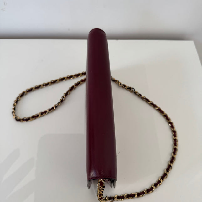 Sac Chanel Bordeaux Bandoulière