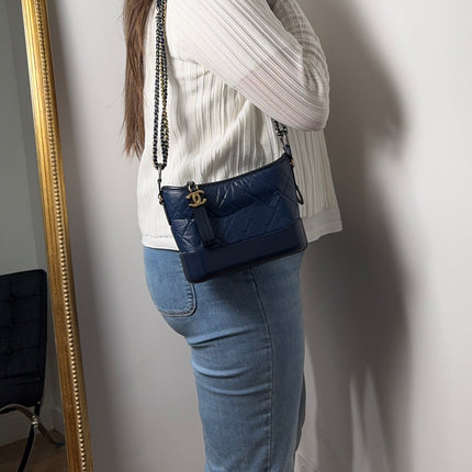 Sac Chanel Mini Gabrielle marine
