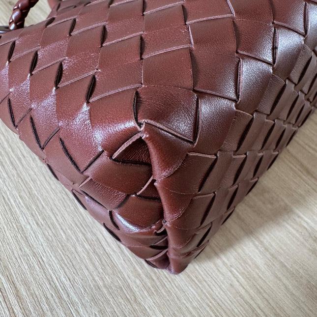 Sac Andiamo Petit Bottega Veneta Marron Sapele