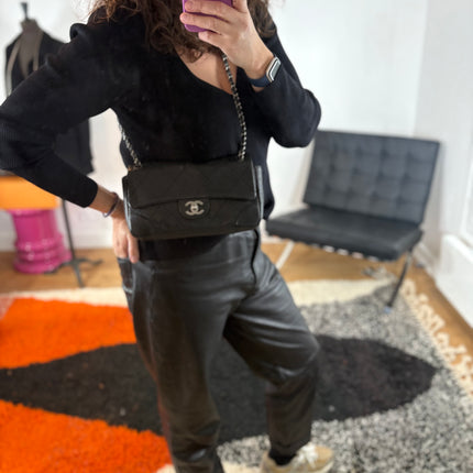 Sac Chanel Classic flap caviar