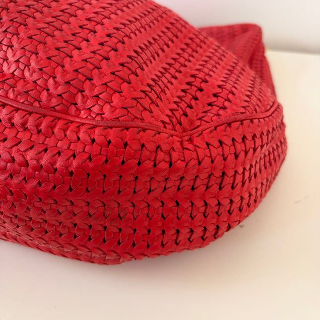 Sac Cabas Dior Tote rouge
