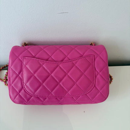 Sac Chanel Timeless Small édition limitée pearl crush rose