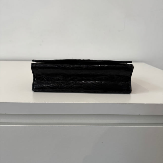 Sac Chanel Lézard Noir
