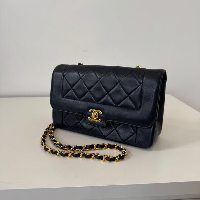 Sac Chanel Diana PM Marine