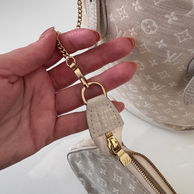 Sac Louis Vuitton Bucket PM Mini Lin