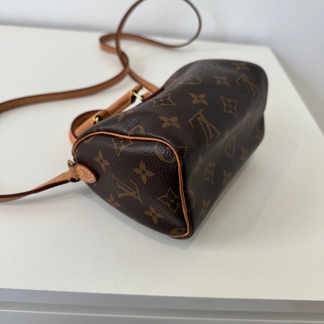 Sac Louis Vuitton Nano Speedy Monogram