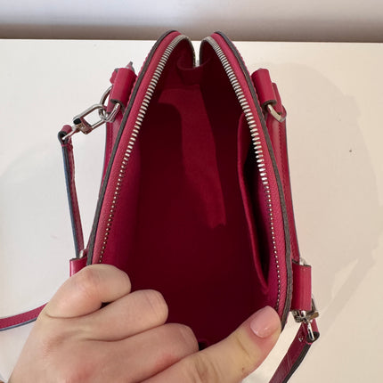 Sac Louis Vuitton BB Alma Cuir Épi Rose