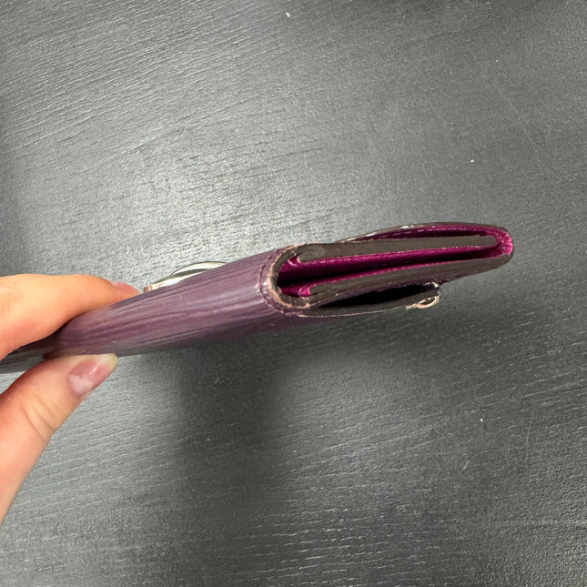 Portefeuille Eugenie Louis Vuitton Épi Cassis