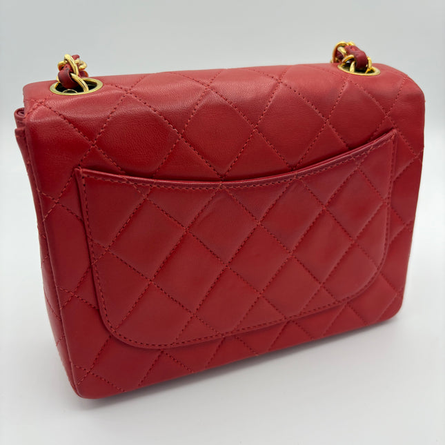 Sac Chanel Mini square rouge